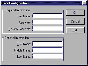  User Configuration